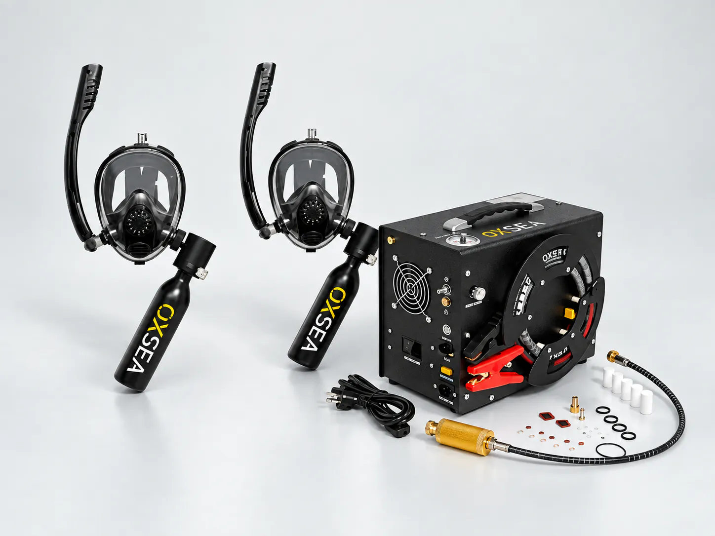 OX500 DUO Pack + Mini Compressor + OXAIR