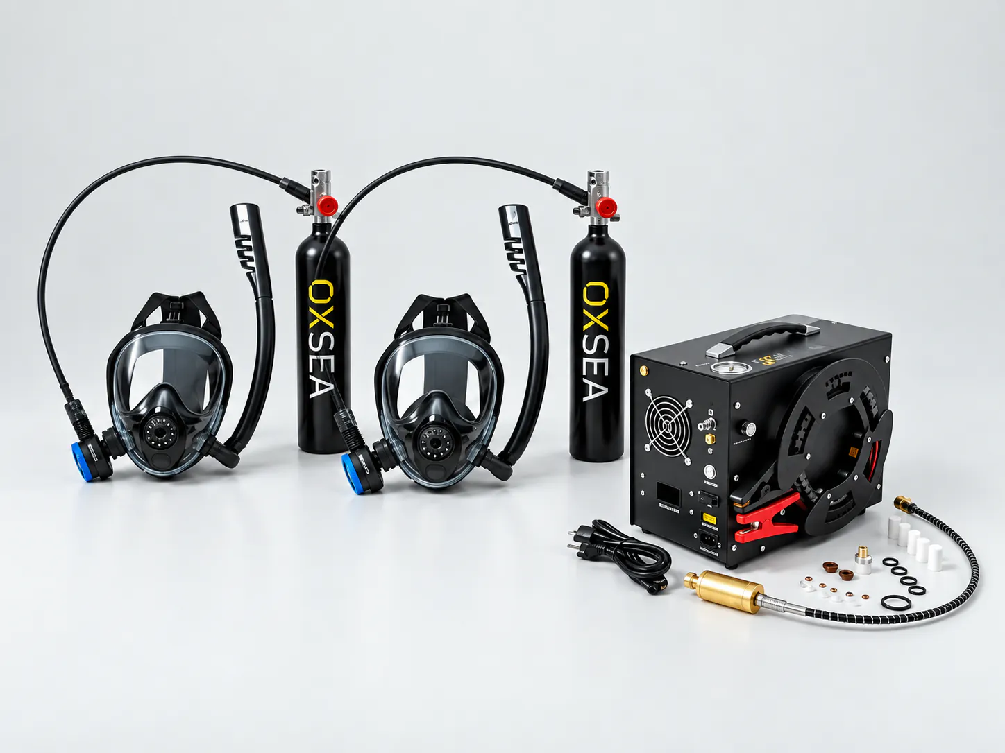 OX1000 DUO Pack + Mini Compressor + OXAIR