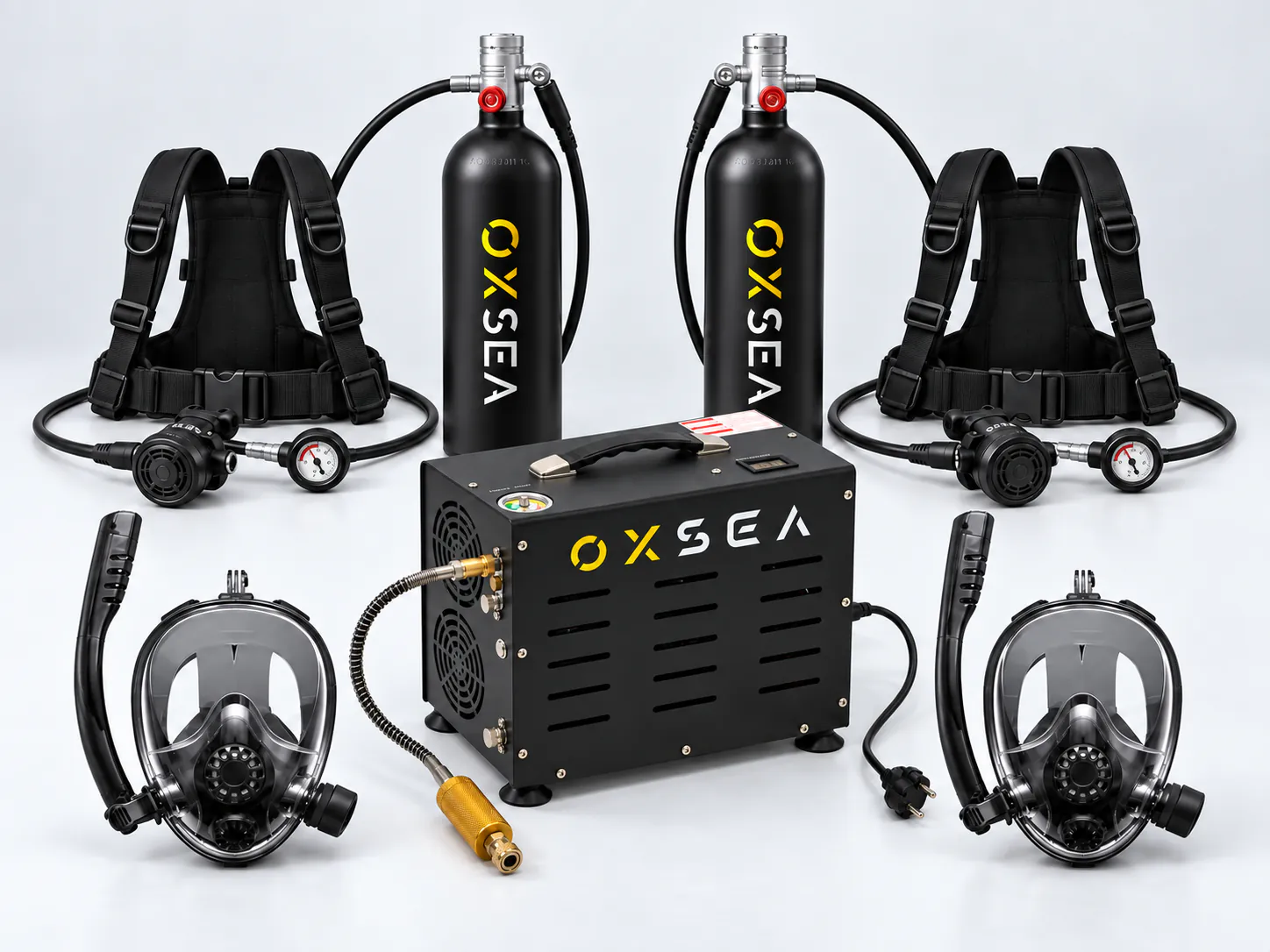 OX2000 DUO Pack + Power + OXAIR